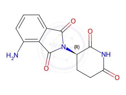 Chemical structure of (R)-Pomalidomide