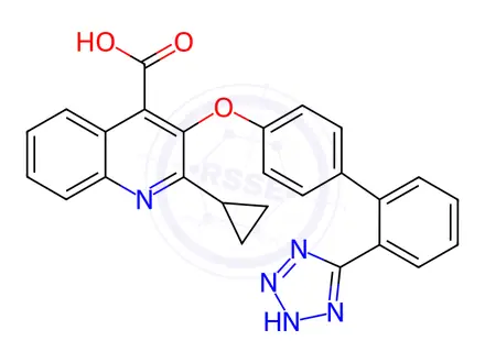 Chemical structure of BMS 183920