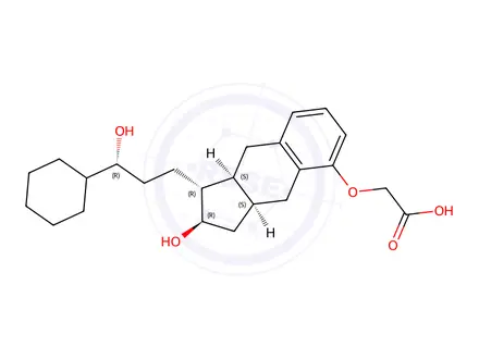 Chemical structure of U 68215