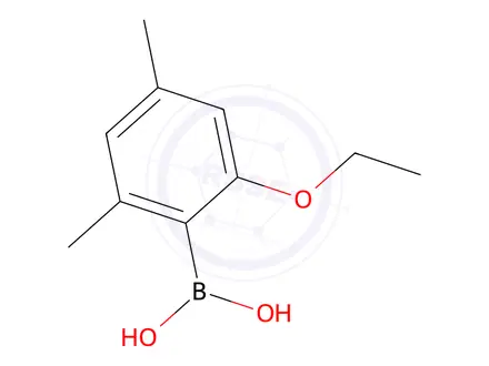 Chemical structure of (2-Ethoxy-4,6-dimethylphenyl)boronic acid