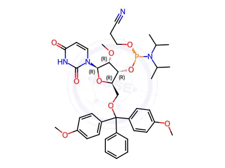 Chemical structure of Phosphoramidites Impurity 77