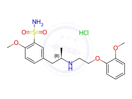 Chemical structure of Tamsulosin EP Impurity D(HCl Salt)
