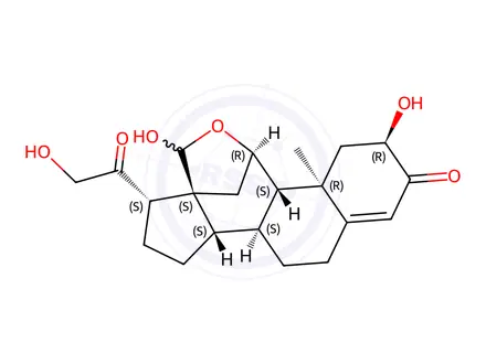 Chemical structure of Aldosterone Impurity 14