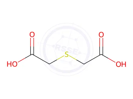 Chemical structure of Thiodiglycolic acid
