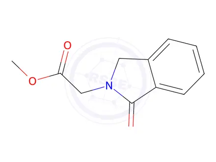 Chemical structure of methyl 2-(1-oxo-1,3-dihydro-2H-isoindol-2-yl)acetate