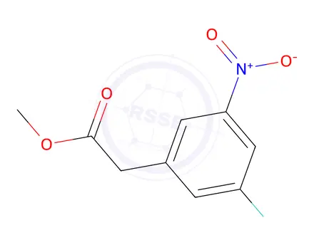 Chemical structure of Methyl 2-(3-fluoro-5-nitrophenyl)acetate