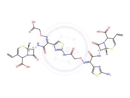 Chemical structure of Cefixime Impurity 19