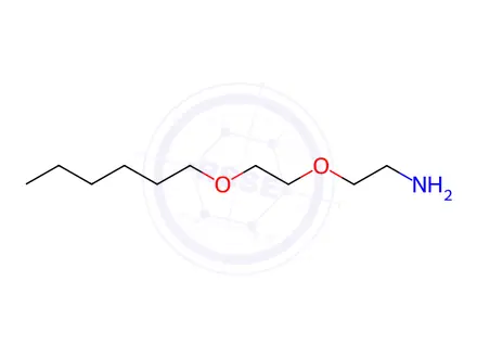 Chemical structure of Ethanamine, 2-[2-(hexyloxy)ethoxy]-