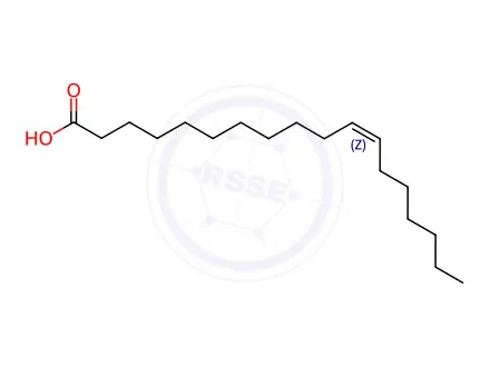 Chemical structure of Vaccenic Acid(C18:1)