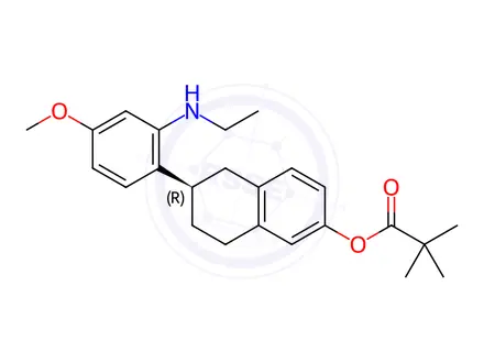 Chemical structure of Elacestrant Impurity 7
