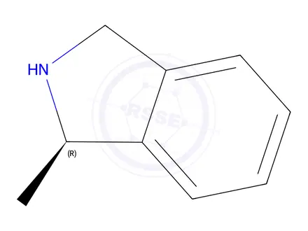 Chemical structure of (1R)-1-Methyl-2,3-dihydro-1H-isoindole