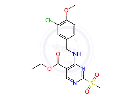 Chemical structure of Avanafil Impurity 183
