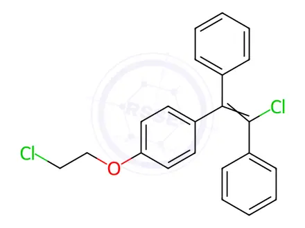 Chemical structure of Clomifene Citrate Impurity 13