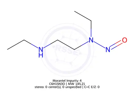 Chemical structure of Morantel Impurity 4 (Morantel EP Impurity D)