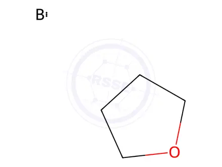 Chemical structure of Borane tetrahydrofuran complex solution (1.0 M in THF)