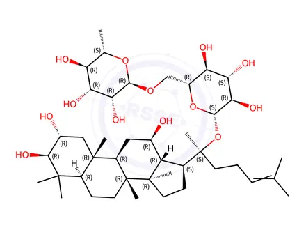 Chemical structure of Gynosaponin TN 2