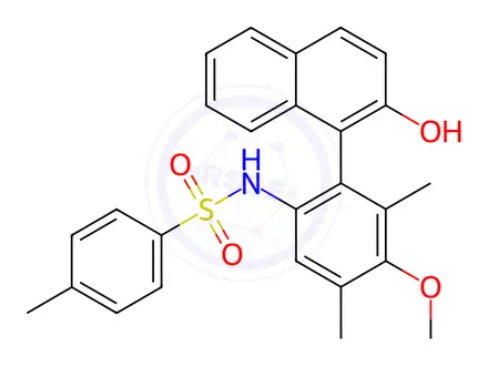 Chemical structure of TTI 101 Impurity 74