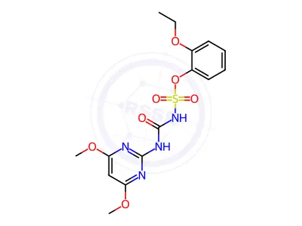 Chemical structure of Ethoxysulfuron
