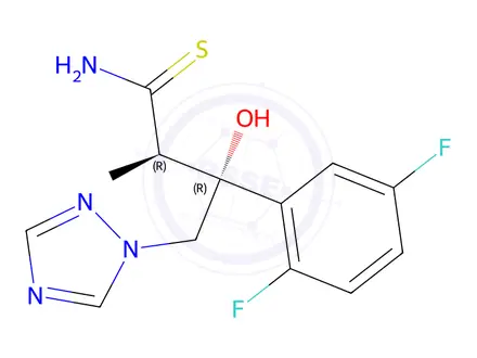 Chemical structure of Isavuconazole Impurity 246