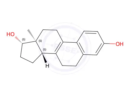 Chemical structure of ∆8,9-Dehydro-17β-Estradiol