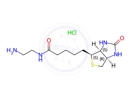 Chemical structure of Biotin Impurity 4 (Biotin EP Impurity D)