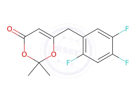 Chemical structure of Sitagliptin Impurity 129