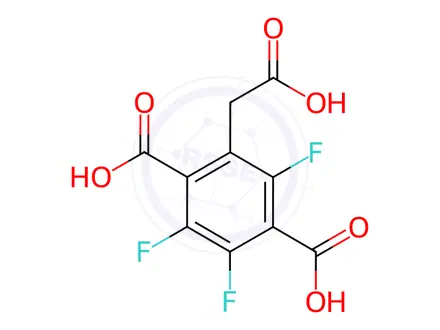 Chemical structure of Sitagliptin Phosphate Impurity 222