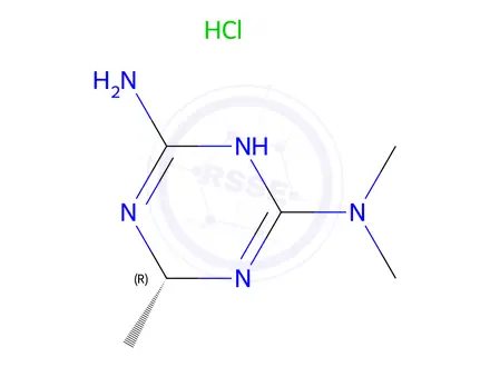 Chemical structure of Imeglimin hydrochloride