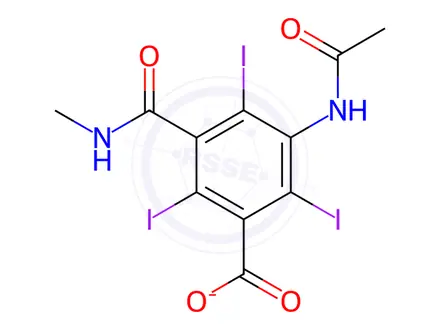Chemical structure of Amidotrizoic Acid Impurity 7