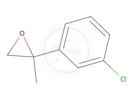 Chemical structure of 2-(3-Chlorophenyl)-2-methyloxirane