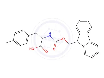 Chemical structure of 2-({[(9h-fluoren-9-yl)methoxy]carbonyl}amino)-3-(4-methylphenyl)propanoic acid