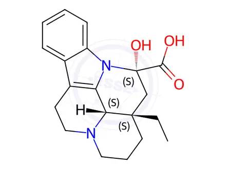 Chemical structure of Vinpocetine Impurity 45
