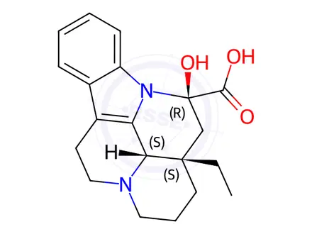 Chemical structure of Vinpocetine Impurity 23