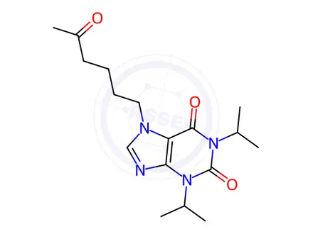 Chemical structure of Propentofylline Impurity 56