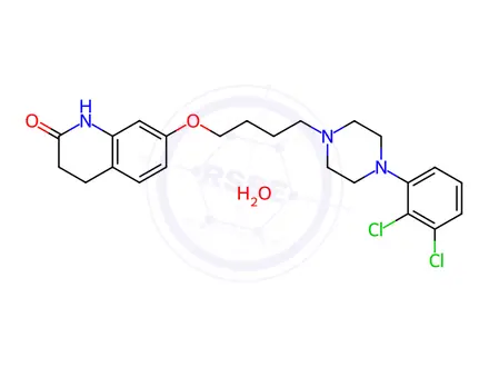 Chemical structure of Aripiprazole Hydrate