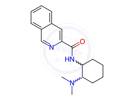 Chemical structure of N-[(1S,2S)-2-(Dimethylamino)cyclohexyl]-3-isoquinolinecarboxamide