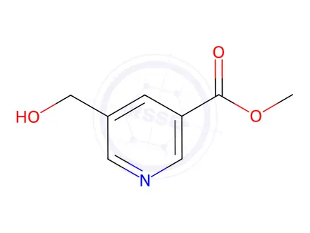Chemical structure of 5-(Hydroxymethyl)-3-pyridinecarboxylic Acid Methyl Ester