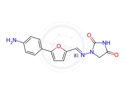 Chemical structure of Aminodantrolene
