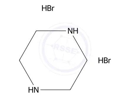 Chemical structure of Trimetazidine Impurity G Dihydrobromate