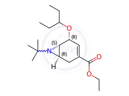 Chemical structure of Oseltamivir Impurity 49 (651324-05-9)