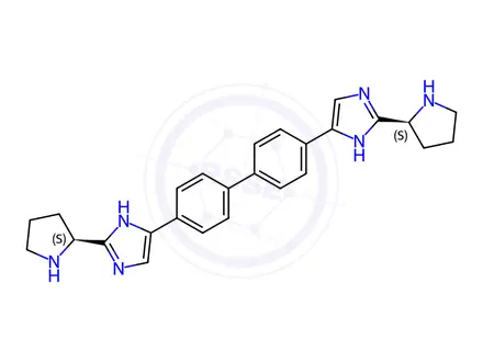 Chemical structure of Daclatasvir EP Impurity H