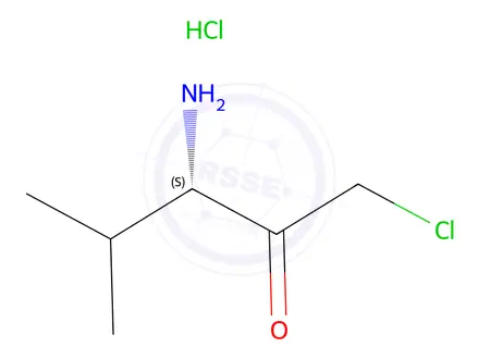 Chemical structure of Valine Impurity 141