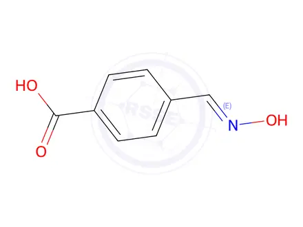 Chemical structure of (E)-4-((Hydroxyimino)methyl)benzoic acid