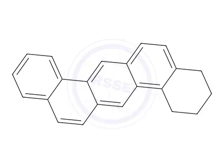 Chemical structure of 1,2,3,4-Tetrahydrodibenz[a,h]anthracene