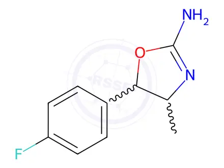 Chemical structure of p-Fluoro-4-methylaminorex