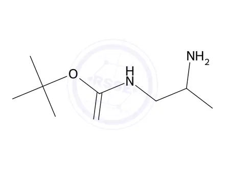 Chemical structure of (2-Aminopropyl)carbamic Acid tert-Butyl Ester