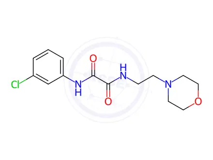 Chemical structure of N1-(3-Chlorophenyl)-N2-(2-morpholinoethyl)oxalamide