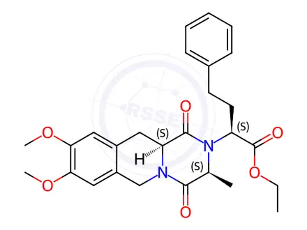 Chemical structure of Moexipril Hydrochloride Impurity 2 (Moexipril Hydrochloride USP Related Compound B)