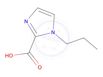 Chemical structure of 1-Propyl-1H-imidazole-2-carboxylic acid