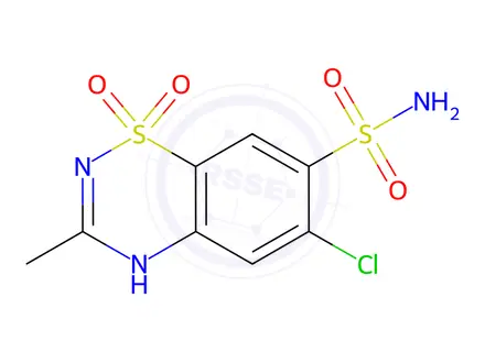 Chemical structure of Hydrochlorothiazide Impurity 45